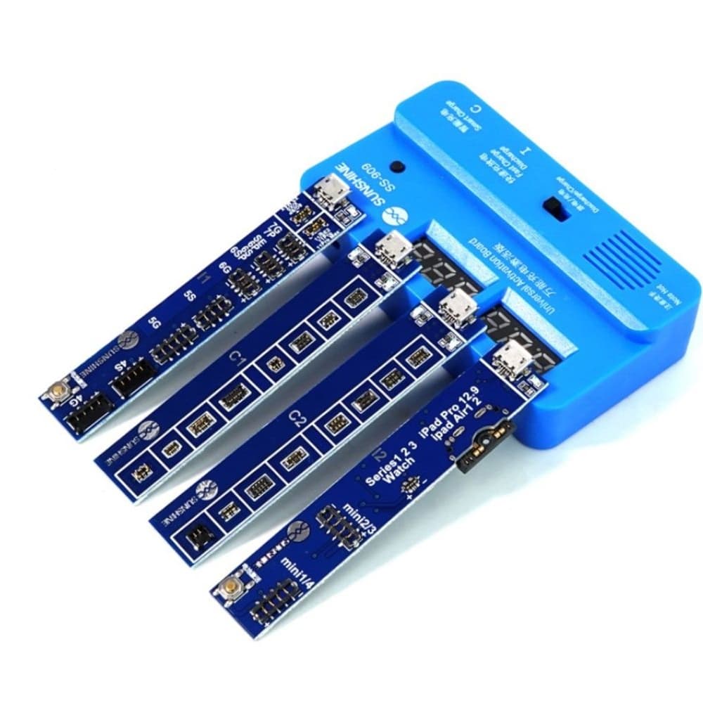 ����� ���� ��������� � ������� ������������� Sunshine SS-909 � �������� ���������� (Apple iPhone 4G-X, iPad, Huawei, Oppo, VIVO, MI, SAM, ������ Micro USB)