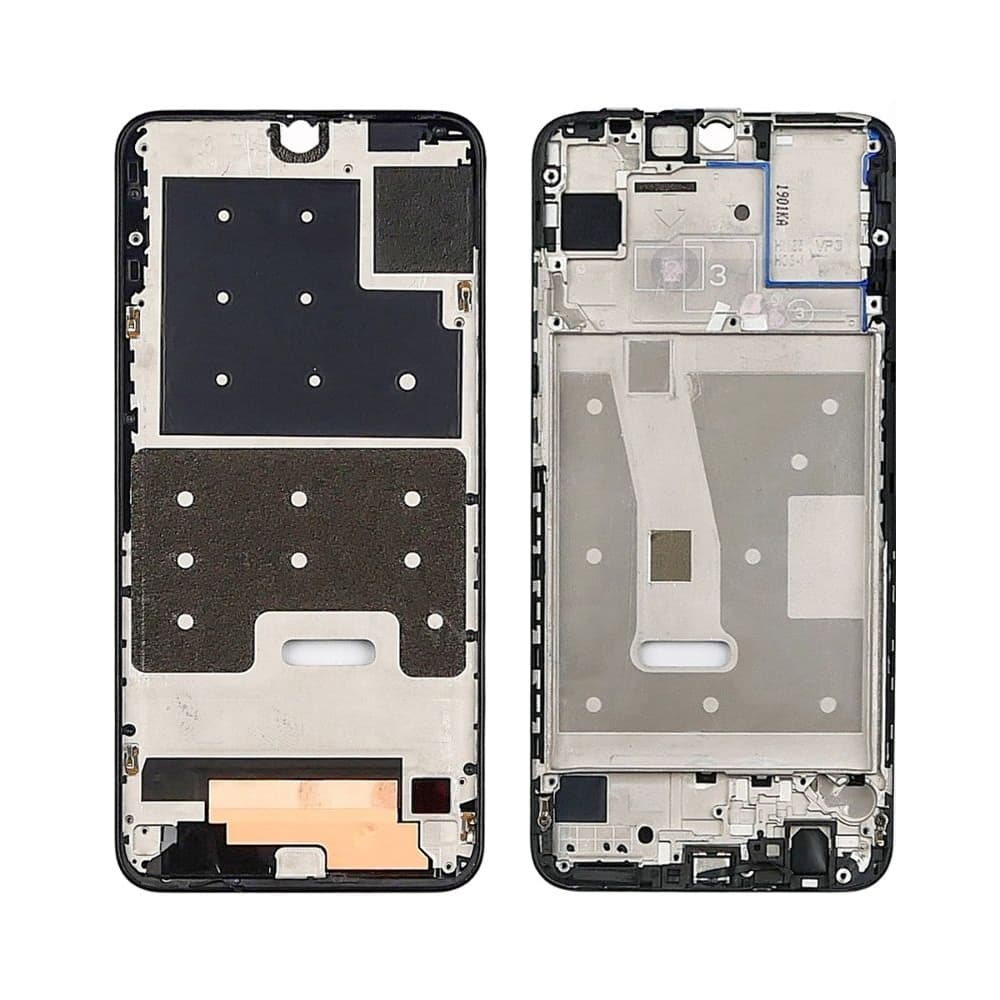 Рамка (основа) крепления дисплея Huawei P Smart (2019), P Smart Plus (2019), POT-LX1, POT-LX1AF, POT-LX1RU, POT-LX2J, POT-LX3, HRY-LX1, HRY-LX1T, черная