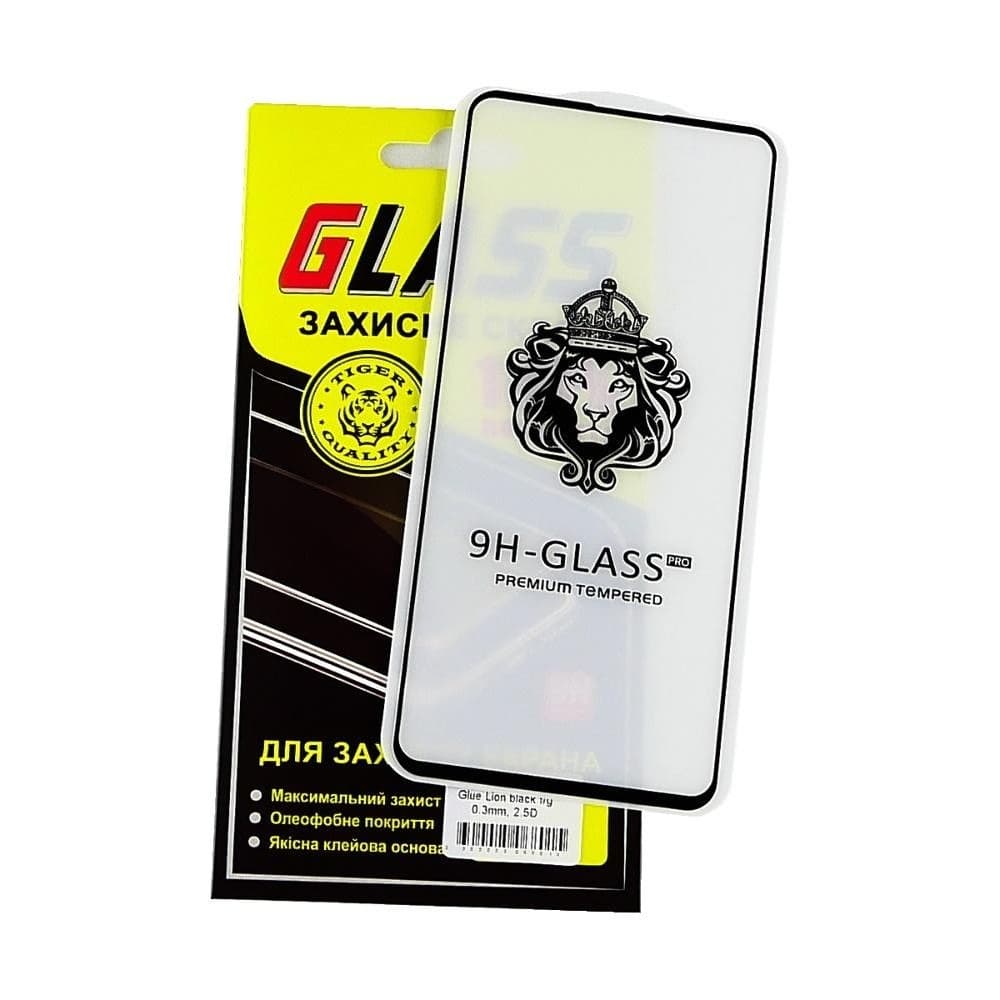 ������� ���� Samsung SM-A715 Galaxy A71, SM-A725 Galaxy A72, SM-M625 Galaxy M62, SM-E625 Galaxy F62, �����, Lion, 0.3 ��, 2.5D, iNobi, Full Glue, ���� �� ��� ��������, ������ � ������ | ���������� �������� ������