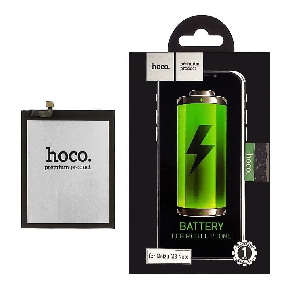 Акумулятор Meizu M8 Note, Note 8, BA822, Hoco | 3-12 міс. гарантії | АКБ, батарея, аккумулятор