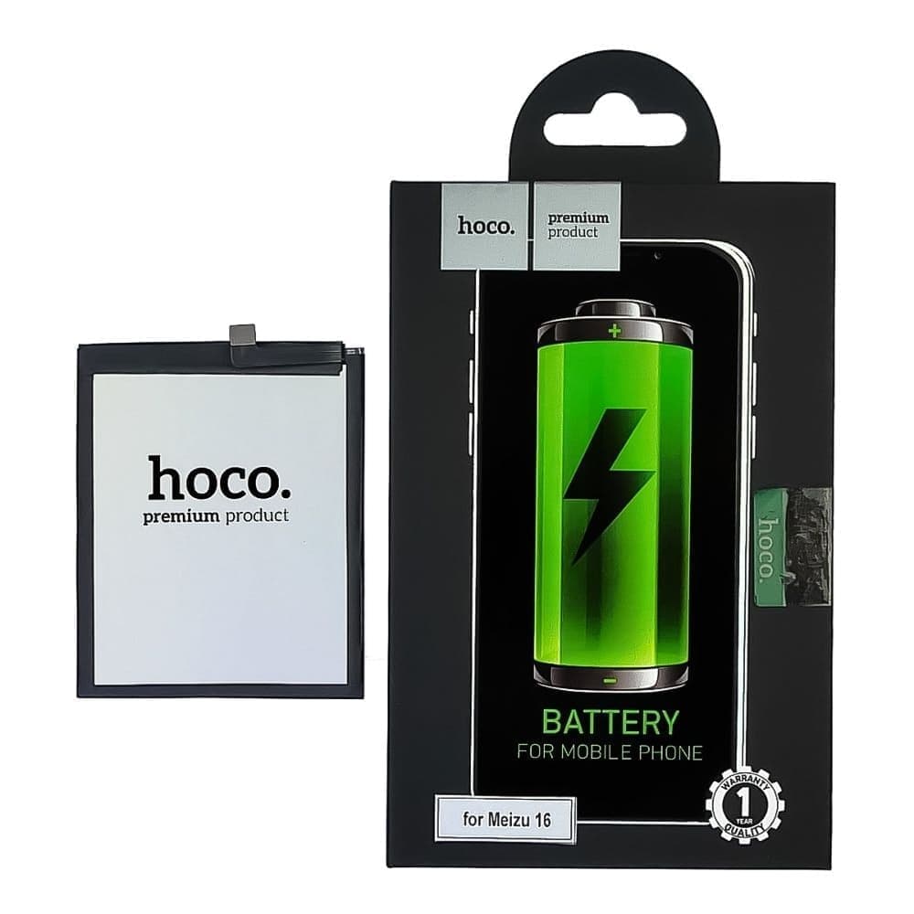 Акумулятор Meizu 16, BA882, Hoco | 3-12 міс. гарантії | АКБ, батарея, аккумулятор