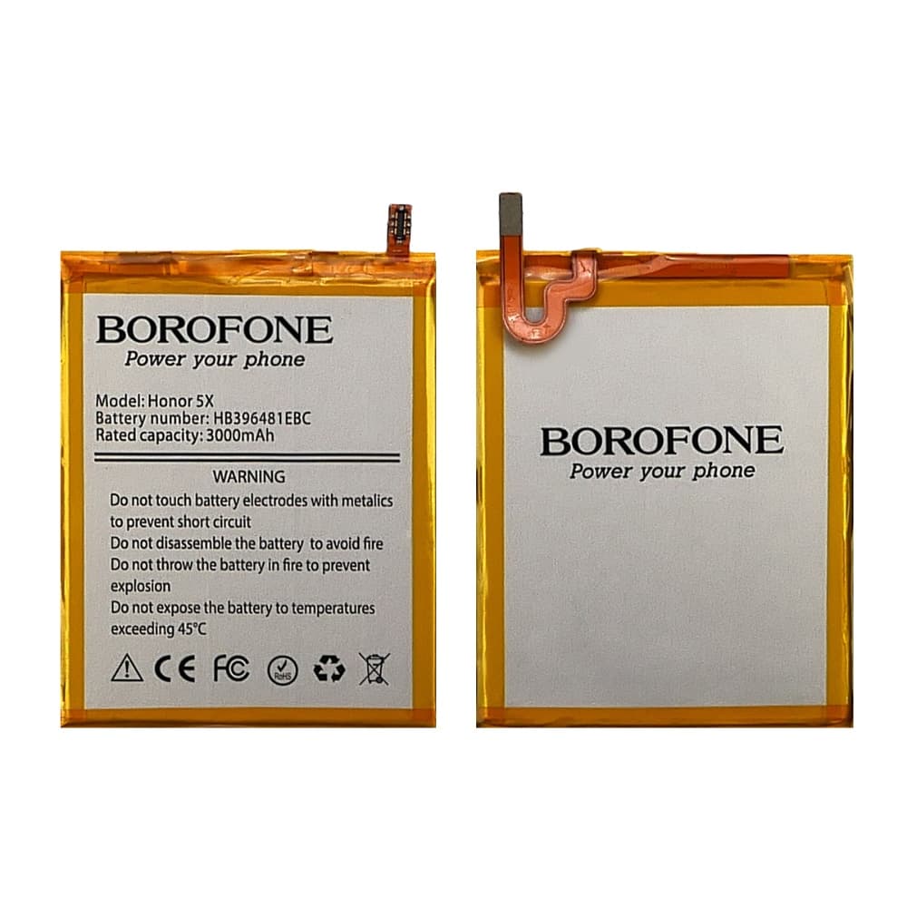 ���������� Huawei Y6 II, Honor 5X, G8, GR5, Honor X5, CAM-L21, HB396481EBC, Borofone | 3-12 ��. ������ | ���, �������, �����������