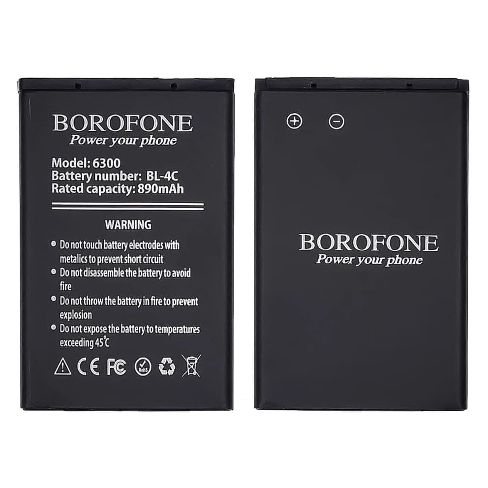 ���������� Nokia 108, 1006, 1202, 1203, 1280, 1661, 1662, 2220 Slide, 2228, 2650, 2652, 2690, 3108, 3128, 3500 Classic, 5100, 6100, 6101, 6103, 6125, 6131, 6133, 6170, 6260, 6300, 7200, 7205 Intrigue, 7270, C1-01, C1-02, C2-05, X2-00, Vertu Ascent, Fly E170, TS90, DS170, BL-4C, BL4017, BL4505, BL6001, Borofone | 3-12 ��. ������ | ���, �������, �����������