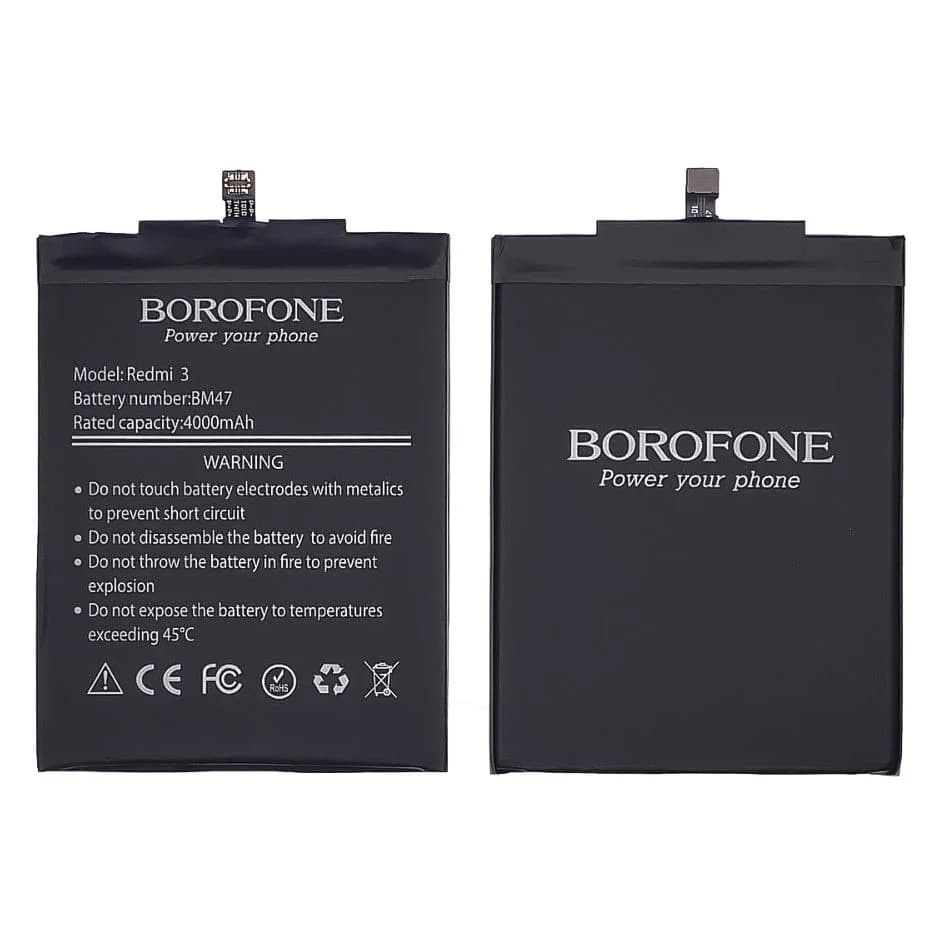 ���������� Xiaomi Redmi 3, Redmi 3 Pro, Redmi 3S, Redmi 3S Plus, Redmi 3S Pro, Redmi 3X, Redmi 4X, BM47, Borofone | 3-12 ��. ������ | ���, �������, �����������