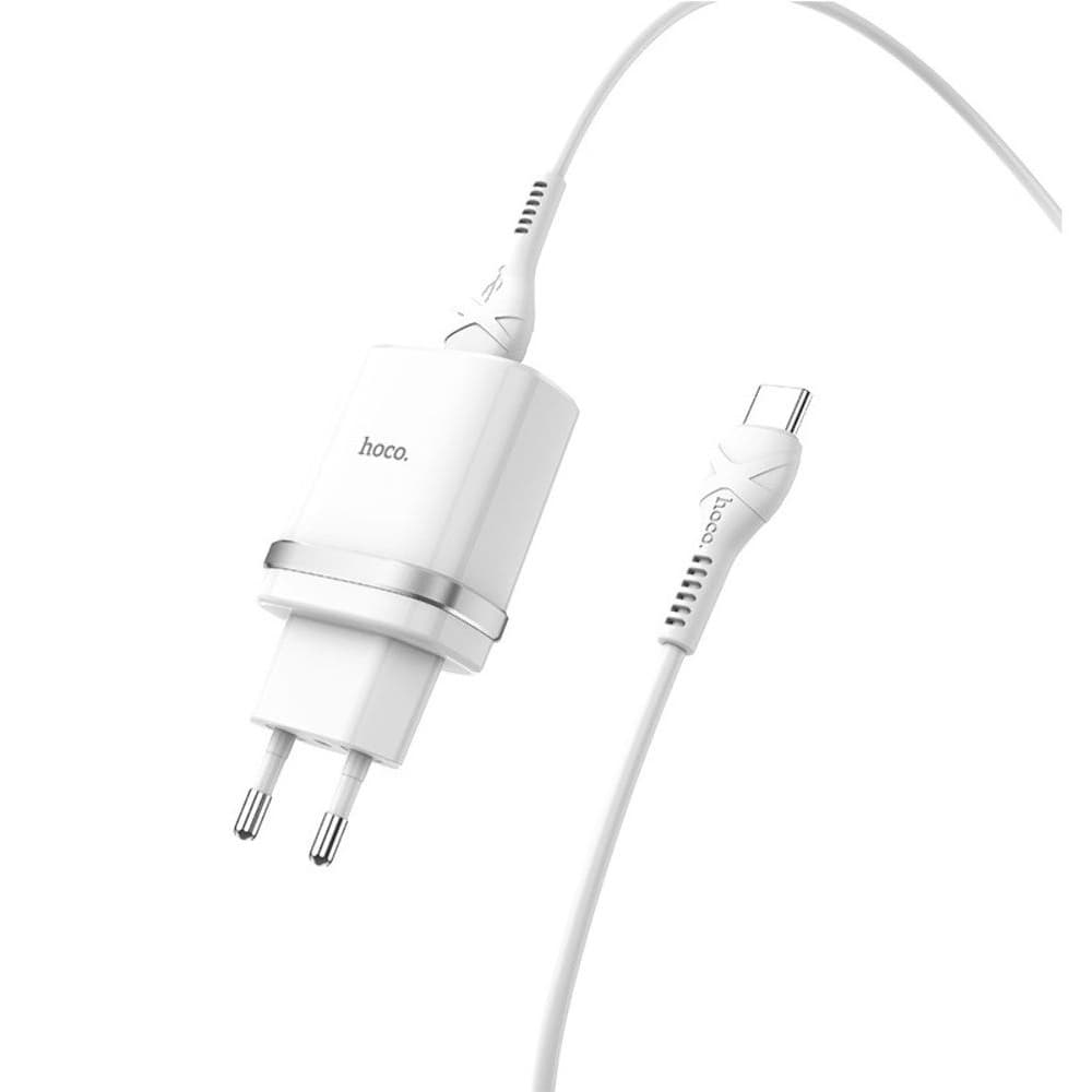 ������� �������� ���������� Hoco C12Q, 1 USB, 3.0 �, 18 ��, Quick Charge 3.0, Type-C, �����