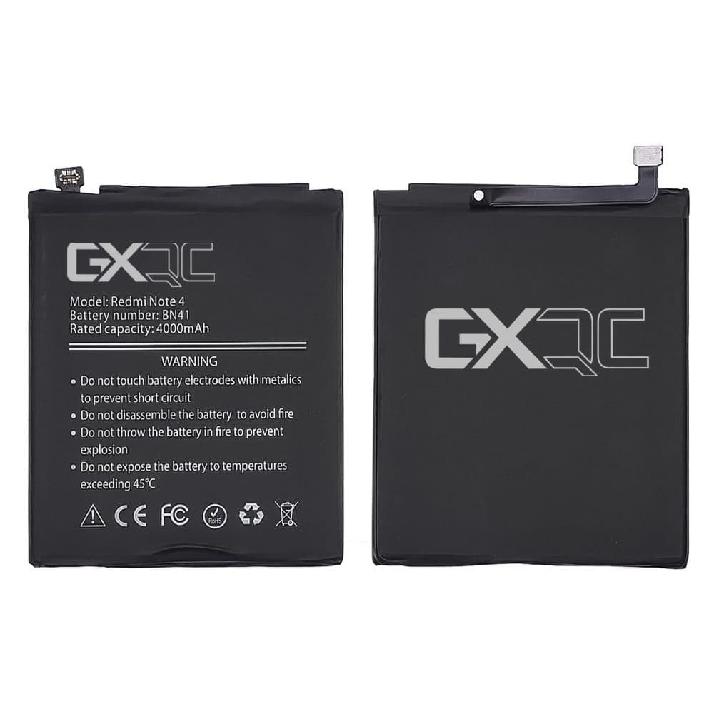 ���������� Xiaomi Redmi Note 4, BN41, GX | 2-6 ��. ������ | ���, �������, �����������