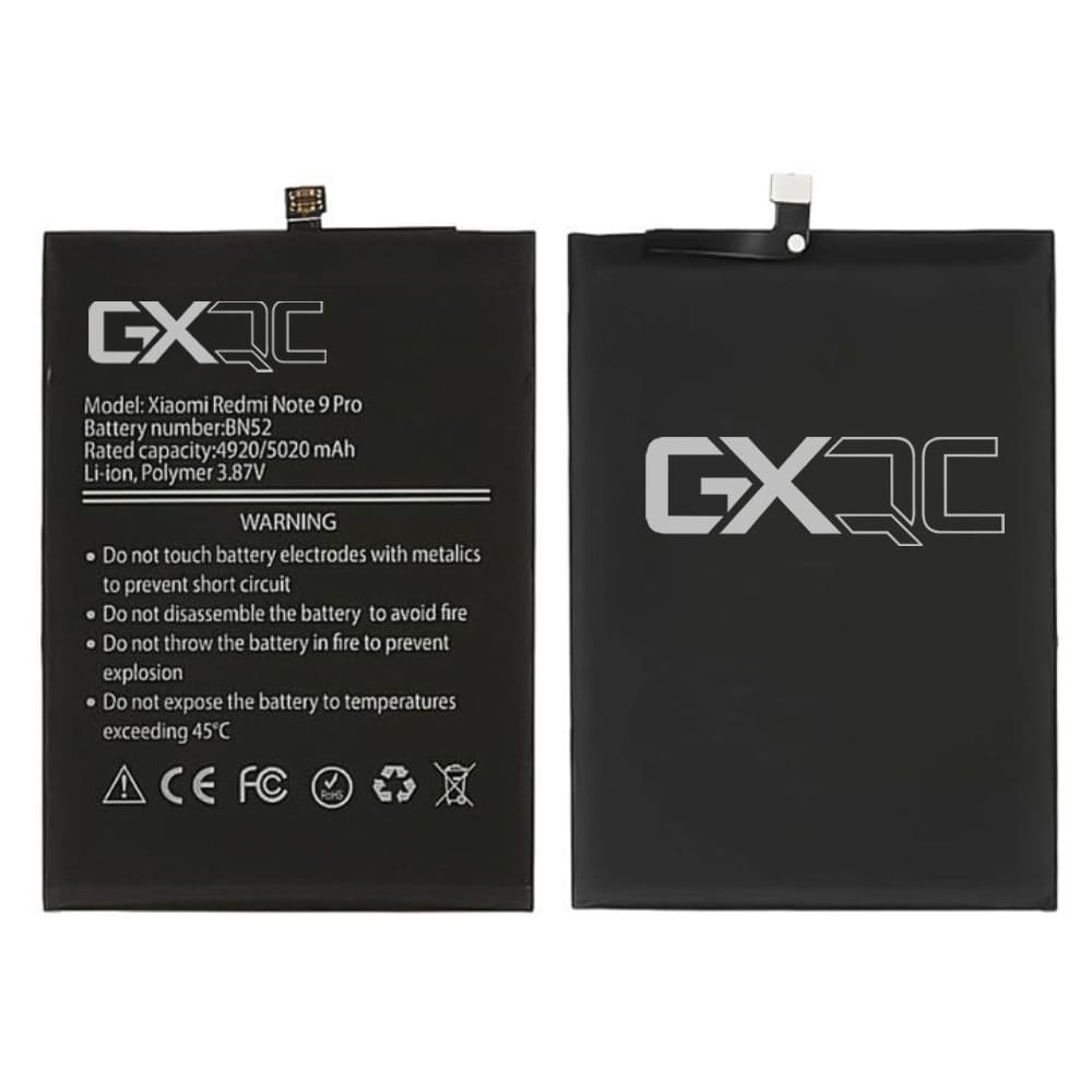 ���������� Xiaomi Redmi Note 9 Pro, BN52, GX | 2-6 ��. ������ | ���, �������, �����������