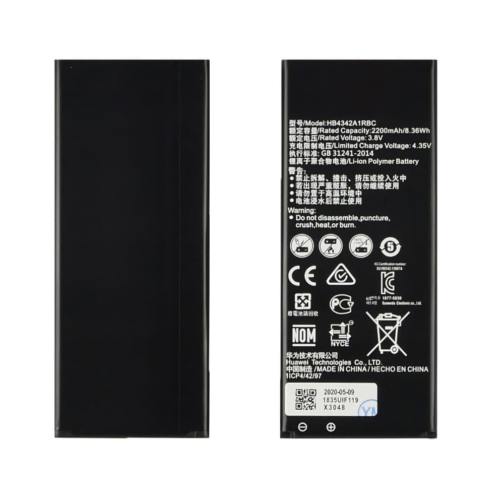 ���������� Huawei Honor 4A, Honor 5, Honor 5A, Y5 II, Y6, HB4342A1RBC, High Copy | 1 ��. ������ | ���, �������, �����������