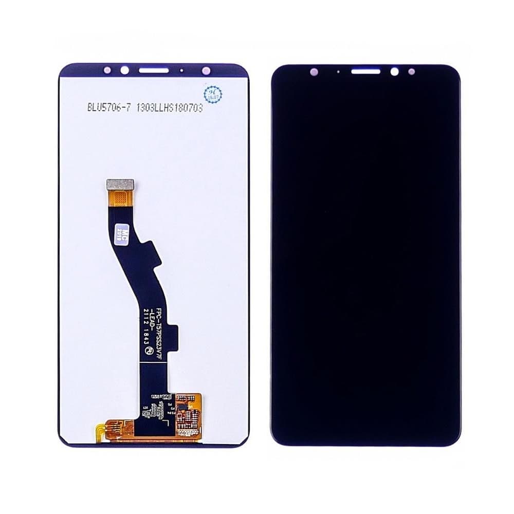 Дисплей Meizu M8, V8 Pro, M813H, чорний | з тачскріном | Original (PRC) | дисплейный модуль, экран