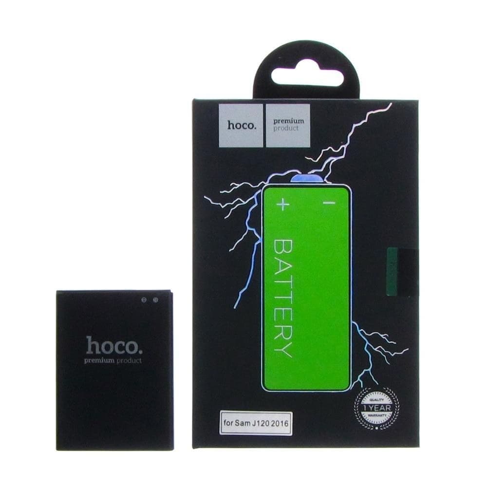 Акумулятор Samsung SM-J120 Galaxy J1 (2016), EB-BJ120CBE, Hoco | 3-12 міс. гарантії | АКБ, батарея, аккумулятор