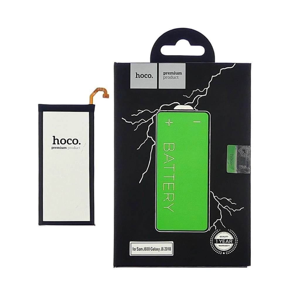 Акумулятор Samsung SM-A600 Galaxy A6 (2018), SM-J600 Galaxy J6, SM-J800 Galaxy J8, EB-BJ800ABE, Hoco | 3-12 міс. гарантії | АКБ, батарея, аккумулятор