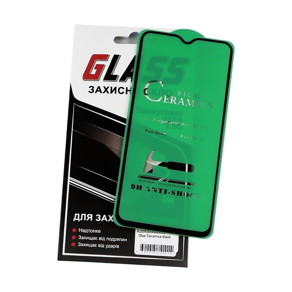 �������� ������ Samsung SM-A205 Galaxy A20, SM-A305 Galaxy A30, SM-A505 Galaxy A50, SM-M305 Galaxy M30, Full Glue (���� �� ���� ������� ������), Ceramics, ������