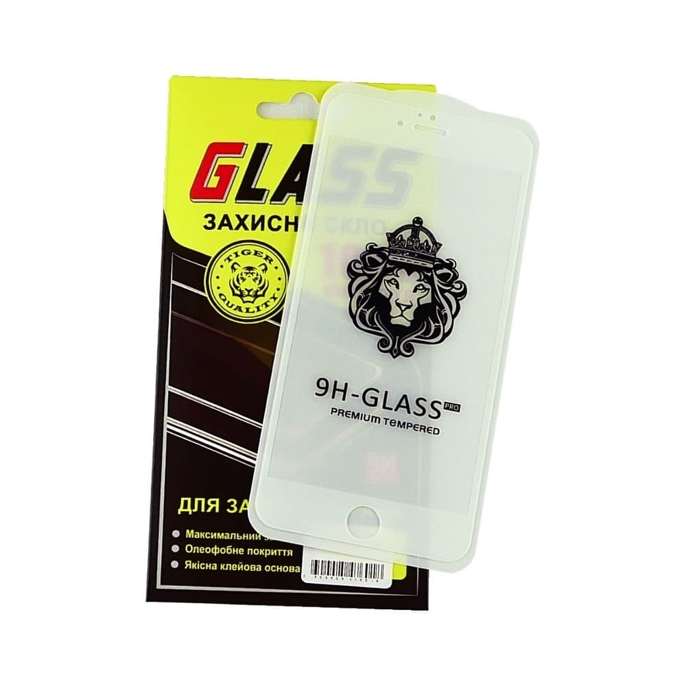 ������� ���� Apple iPhone 6, iPhone 6S, ���, Lion, iNobi, Full Glue, ���� �� ��� ��������, 0.3 ��, 2.5D, ������ � ������ | ���������� �������� ������