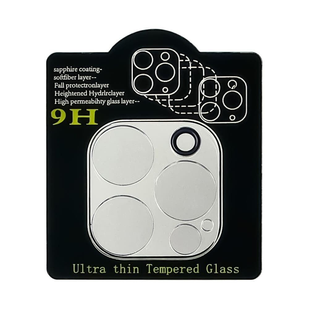 Захисне скло Apple iPhone 12 Pro, на камеру, iNobi, Full Glue, клей на усій поверхні, 2.5D, прозоре | Закаленное защитное стекло