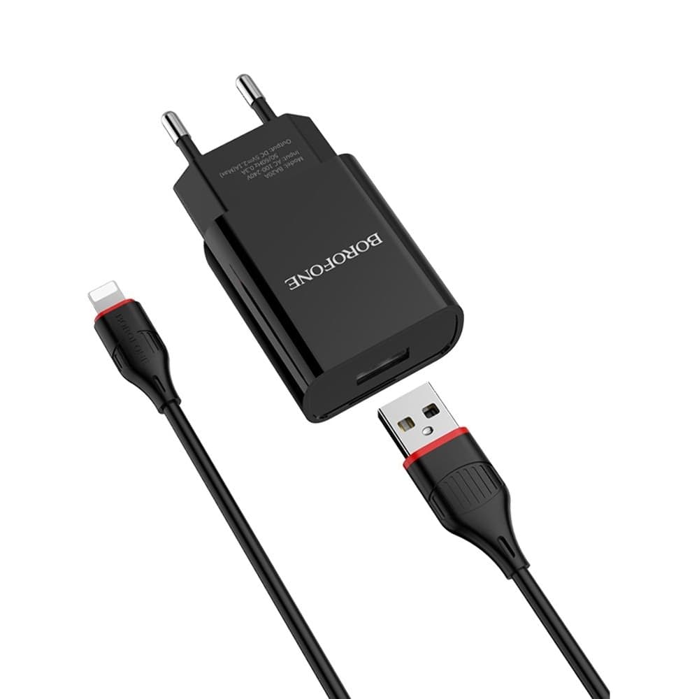������� �������� ���������� Borofone BA20A, 1 USB, 2.1 �, � ������� Lightning, ������
