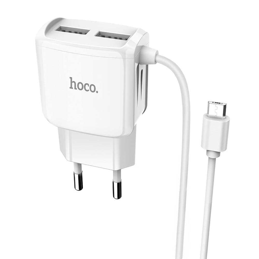 ������� �������� ���������� Hoco C59A, 2 USB, 2.4 �, Micro-USB, �����