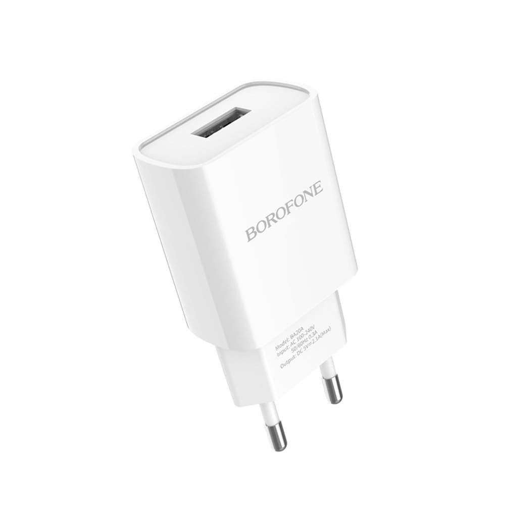������� �������� ���������� Borofone BA20A, 1 USB, 2.1 �, �����