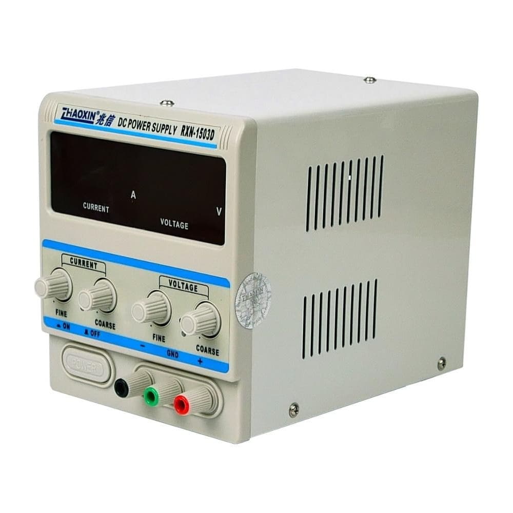 Блок питания ZHAOXIN RXN-1503D, 15 В, 3 А, с цифровой индикацией