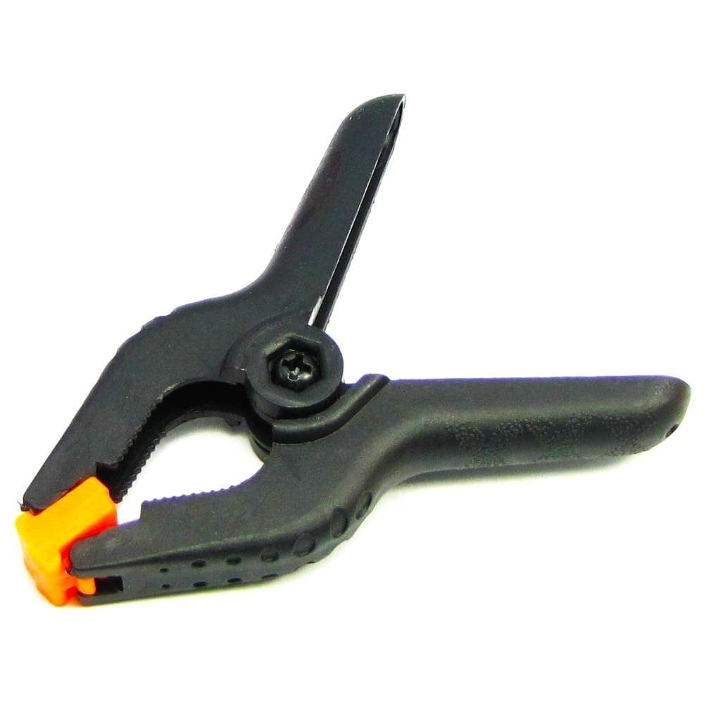 Зажим-прищепка 3", для фиксации дисплейного комплекта в корпусе при установке, требующей склеивания