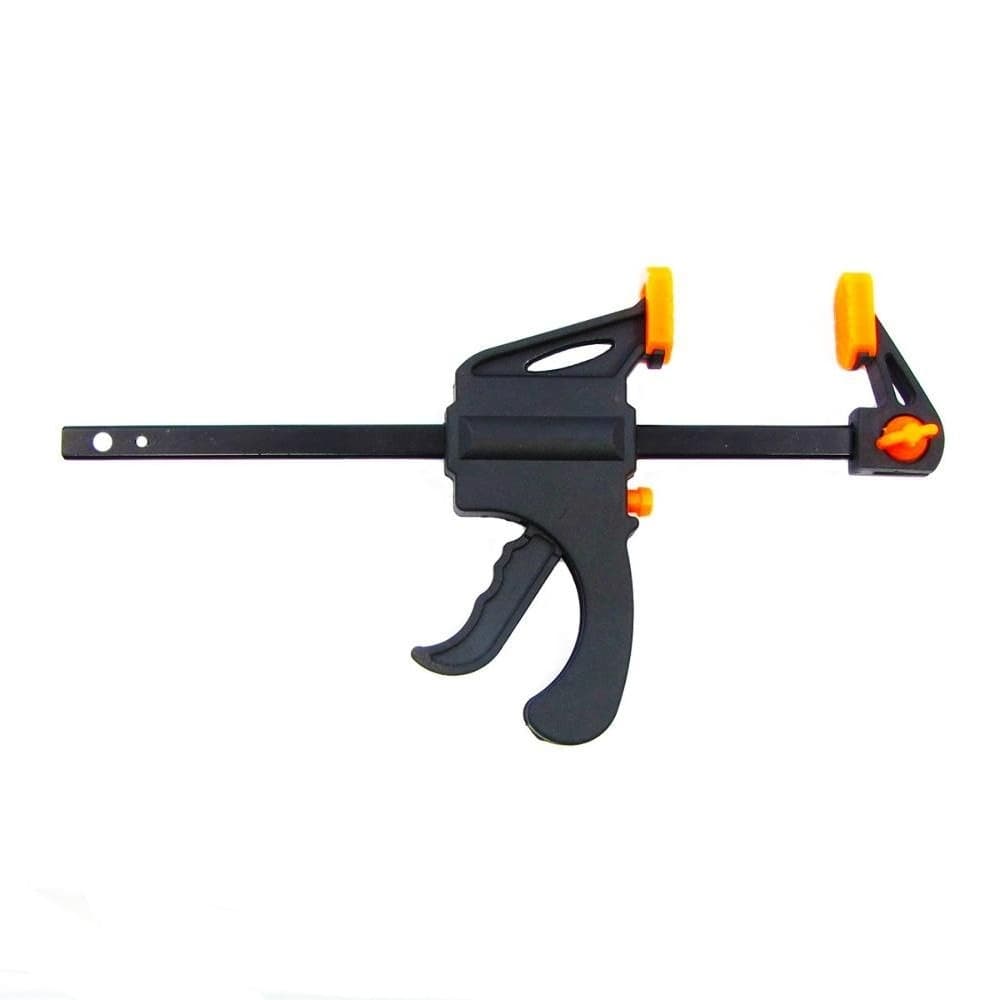 Зажим-струбцина 4" для фиксации дисплейного модуля в корпусе при установке требующей склеивания (рабочий ход 0-105мм)