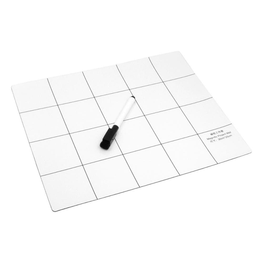 Магнітний мат універсальний, для розкладання гвинтів та запчастин при розбиранні портативної техніки.