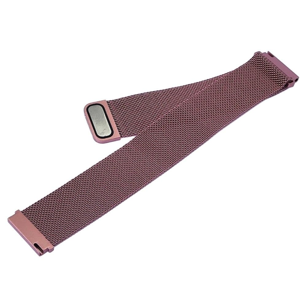 Ремешок Xiaomi Amazfit 22 mm, миланская петля, красный, розовый