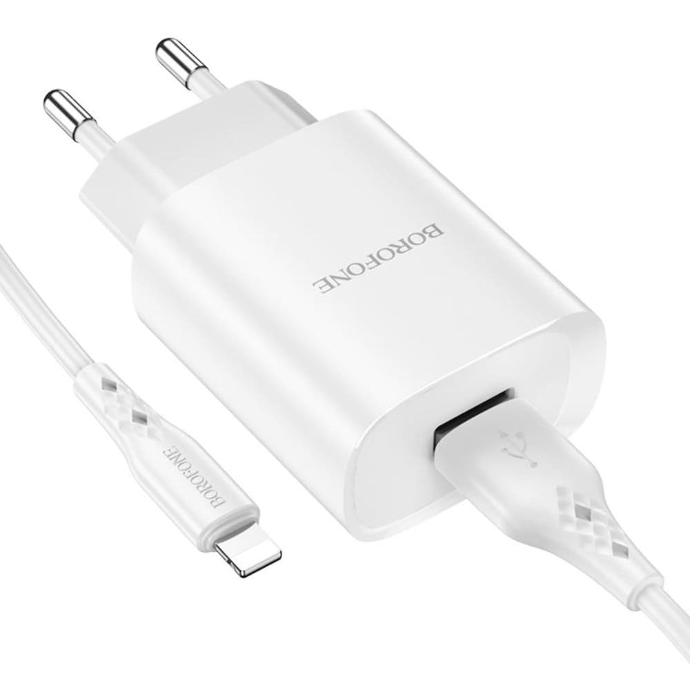 ������� �������� ���������� Borofone BN1, 1 USB, 2.1 �, Lightning, �����