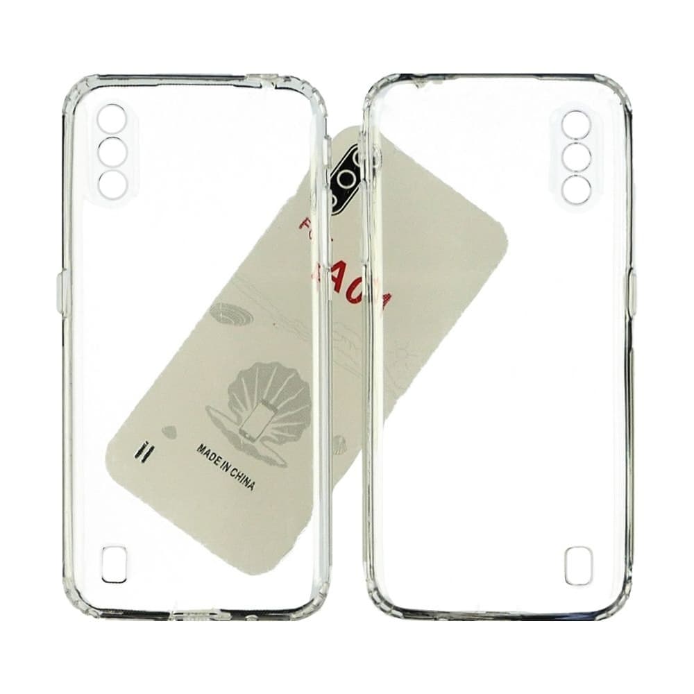 Чехол Samsung SM-A015 Galaxy A01, силиконовый, KST, прозрачный