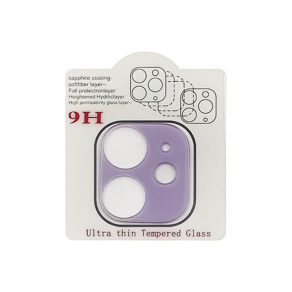 ������� ���� Apple iPhone 11, �� ������, iNobi, Full Glue, ���� �� ��� �������� (2.5D, Purple) | ���������� �������� ������