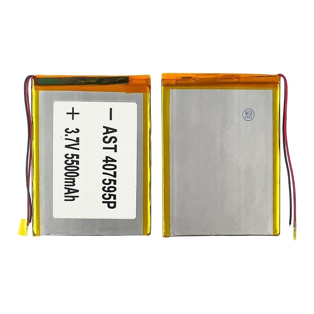 ���������� 407595P, �������������, � �����������, 4 � 75 � 95 �� (3200 mAh), ��� �������� | ���, �������, �����������