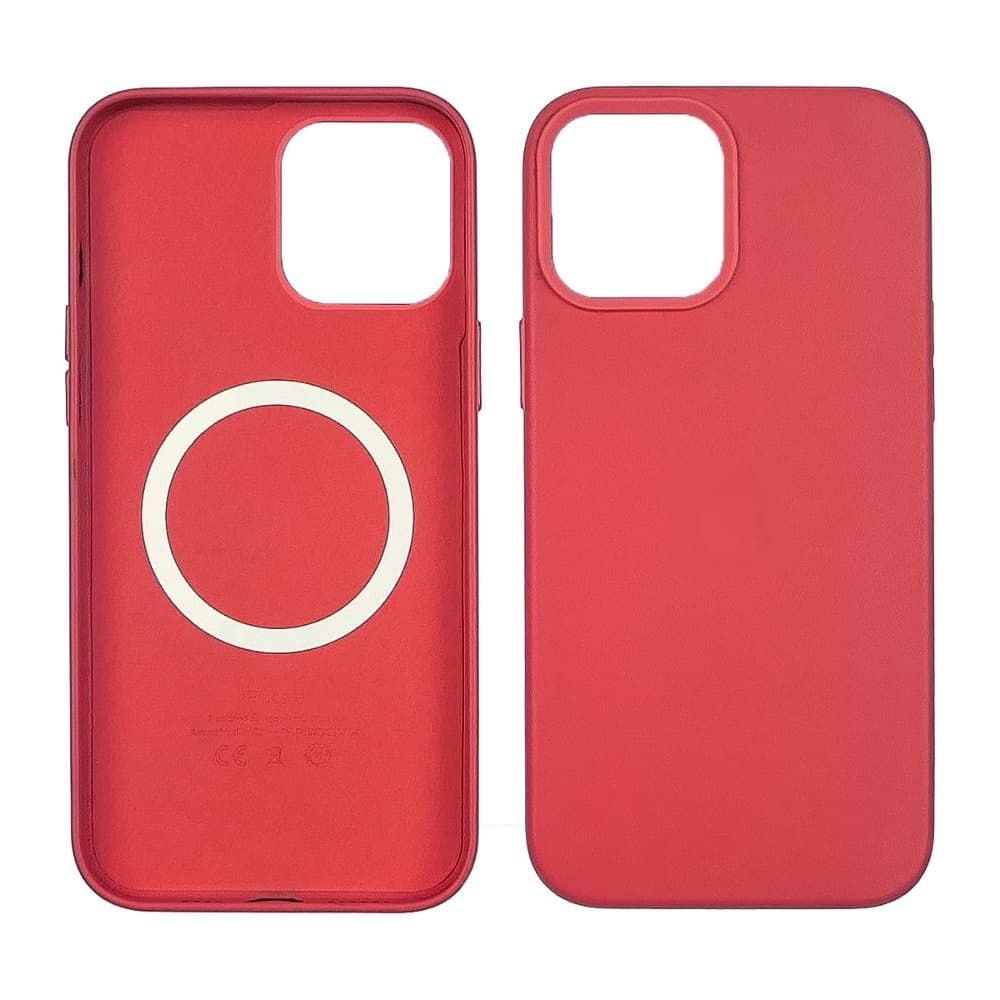 ����� Apple iPhone 12, iPhone 12 Pro, Leather Case with MagSafe, �������