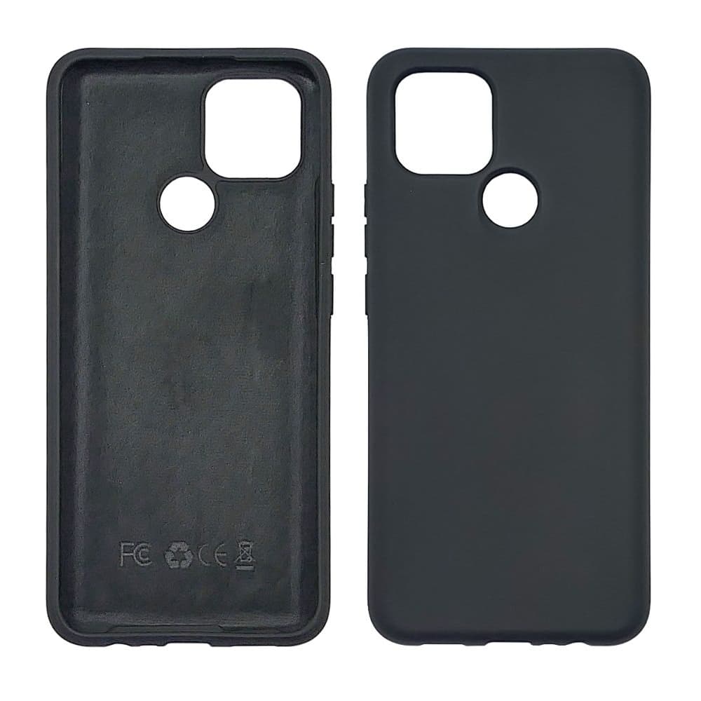 ����� Oppo A15, A15s, �����������, Full Nano Silicone, ������