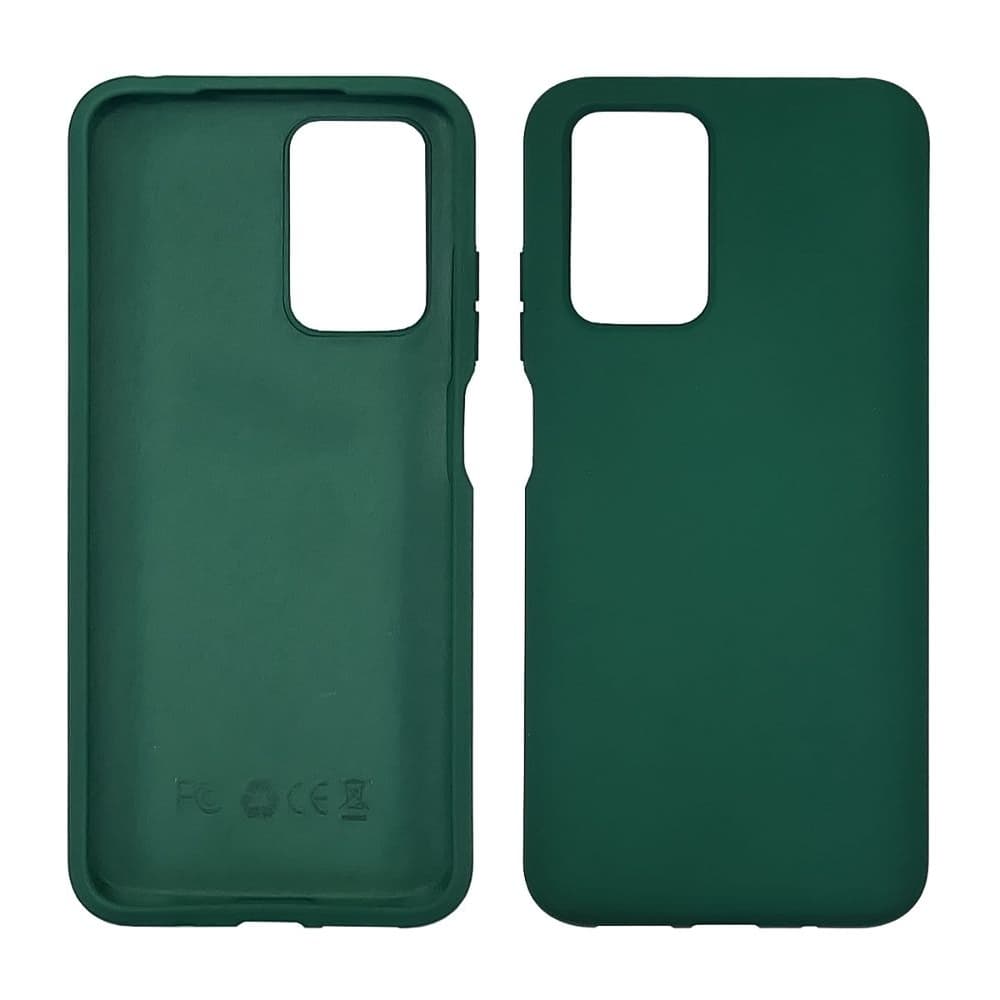 Чехол Xiaomi Redmi 10, силиконовый, Full Nano Silicone, зеленый