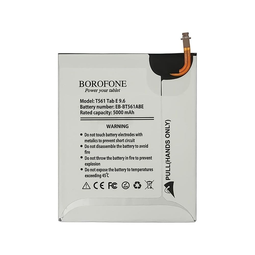 ���������� Samsung SM-T560 Galaxy Tab E 9.6, SM-T561 Galaxy Tab E, EB-BT561ABE, Borofone | 3-12 ��. ������ | ���, �������, �����������