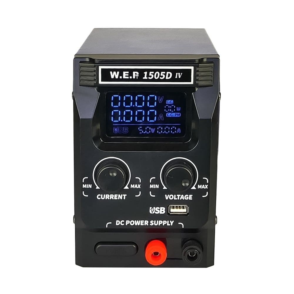 ���� ������� WEP 1505D-IV, 15V, 5A, ����������, � �������� ���������� (V/A/W), USB fast charge