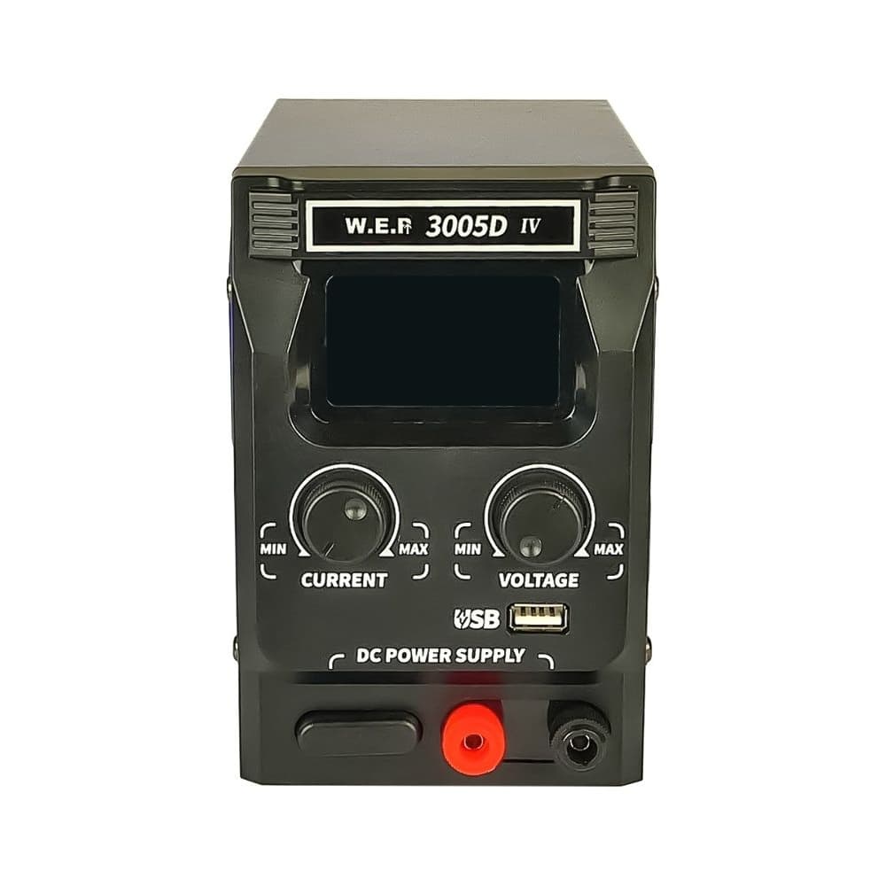 ���� ������� WEP 3005D-IV, 30V, 5A, ����������, � �������� ���������� (V/A/W), USB fast charge