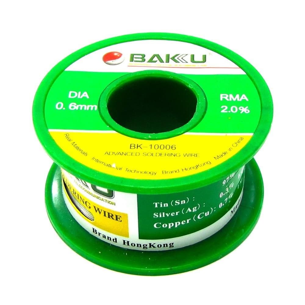 ������ BAKU BK-10006 (0.6 ��, Sn 97%, Ag 0.3%, Cu 0.7%, rma 2%), 50 �