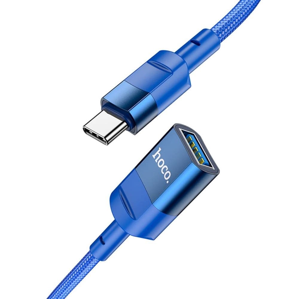 USB-������ Hoco U107, Type-C, 100 ��, male �� USB female, USB 3.0, �����