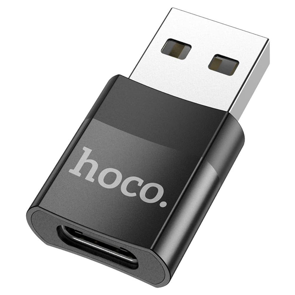 ���������� Hoco UA17, USB Male �� Type-C female USB2.0, ������