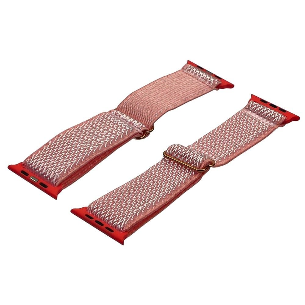 Ремешок нейлоновый для Apple Watch 38/ 40 мм, коралловый, один розмір