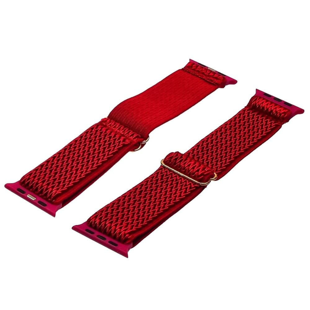 Ремешок нейлоновый для Apple Watch 42/ 44 мм, червоний, один розмір