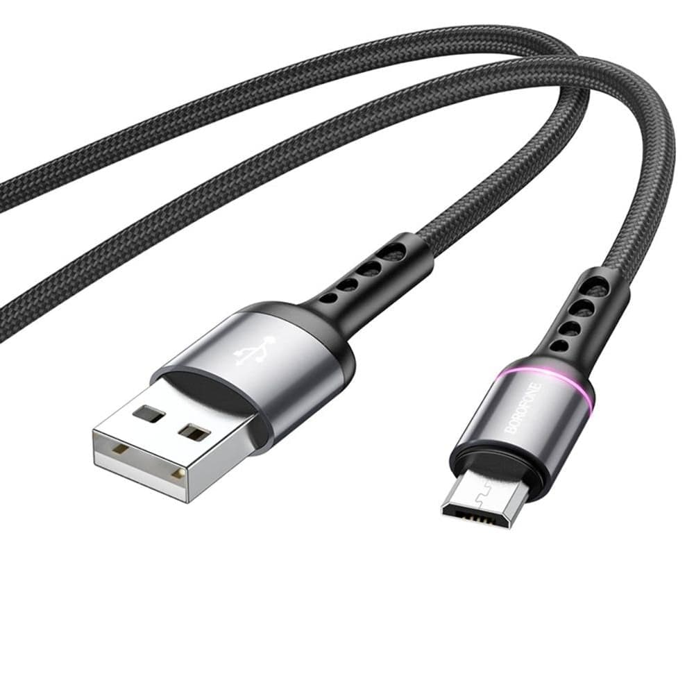 USB-������ Borofone BU33, Micro-USB, 2.4 �, 120 ��, � �����������, ������