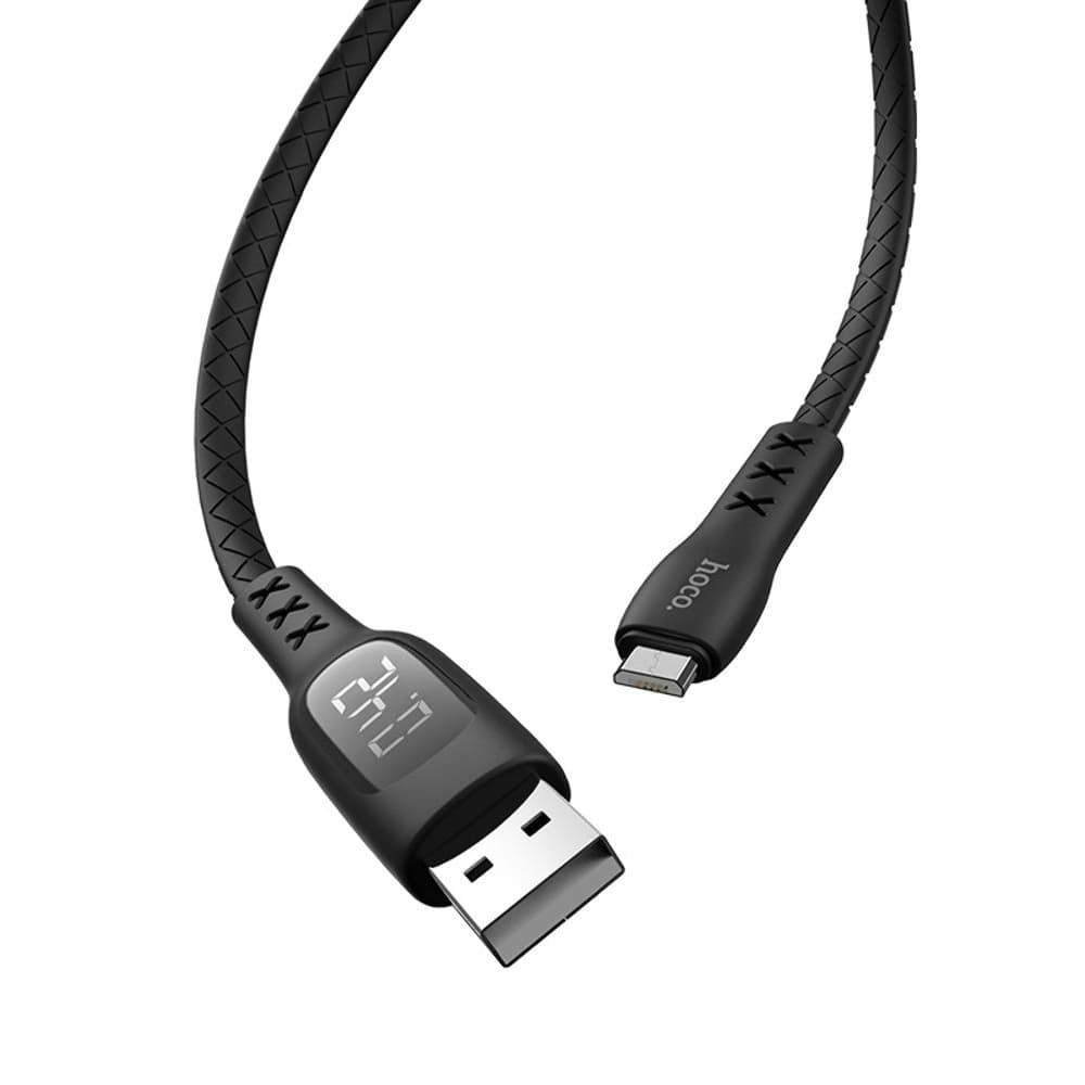 USB-������ Hoco S6, Micro-USB, 120 ��, 3.0 �, � ��������, ���������� ���� � ����������, ������