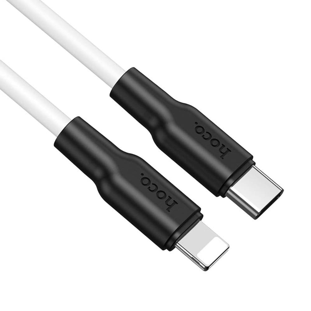 USB-������ Hoco X21 Plus, Type-C �� Lightning, 100 ��, Power Delivery (20 ��), ����