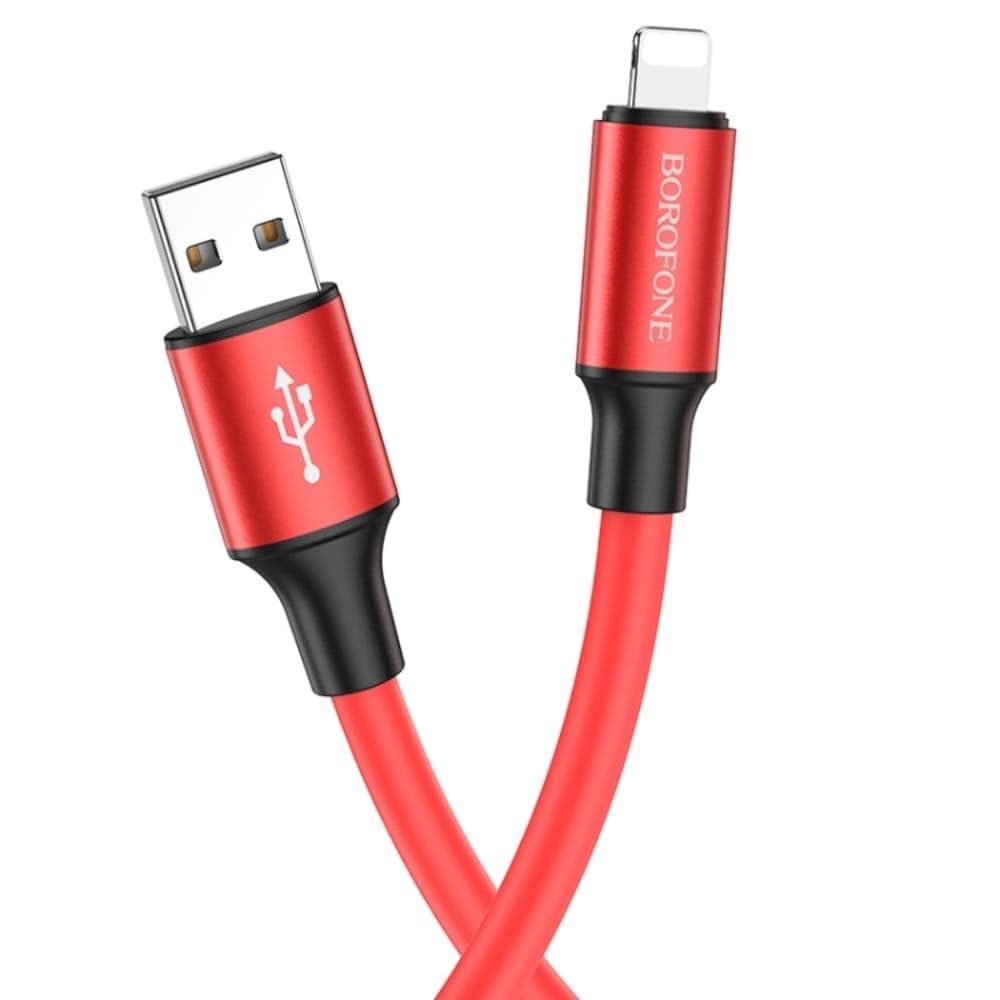 USB-������ Borofone BX82, Lightning, 2.4 �, 100 ��, �������