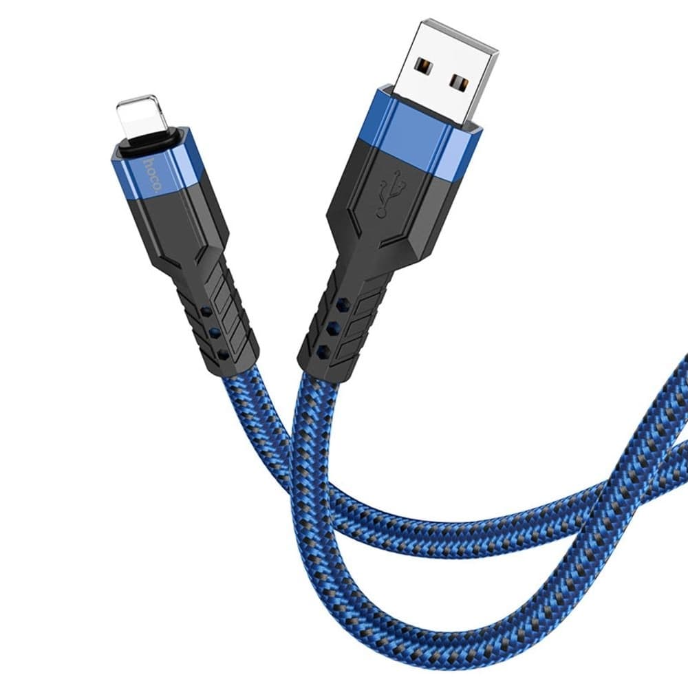 USB-������ Hoco U110, Lightning, 2.4 �, 120 ��, �����