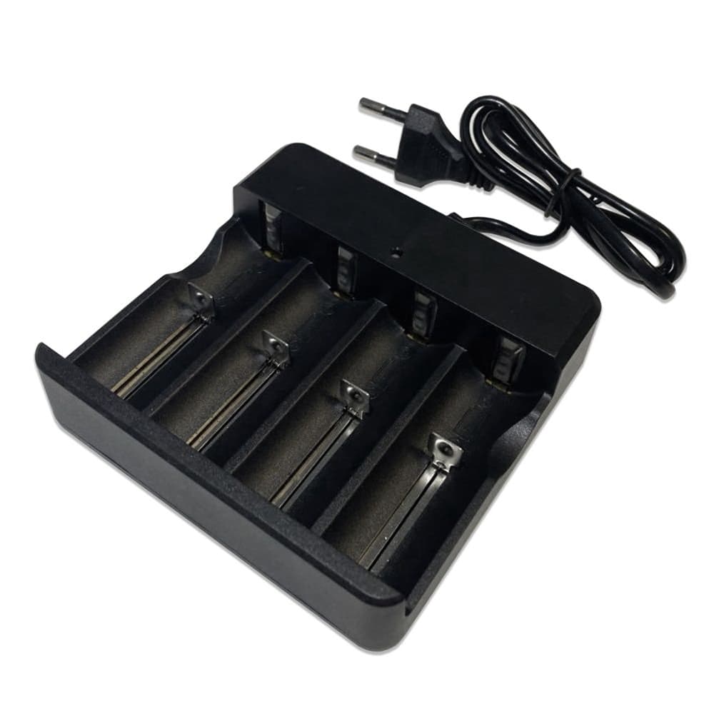 ������� �������� ���������� MD-484A, 4.2V, 1000 mA, ��� ������������� 18650, 16340, 26650, 14500 � ������, �������������, 4 �����