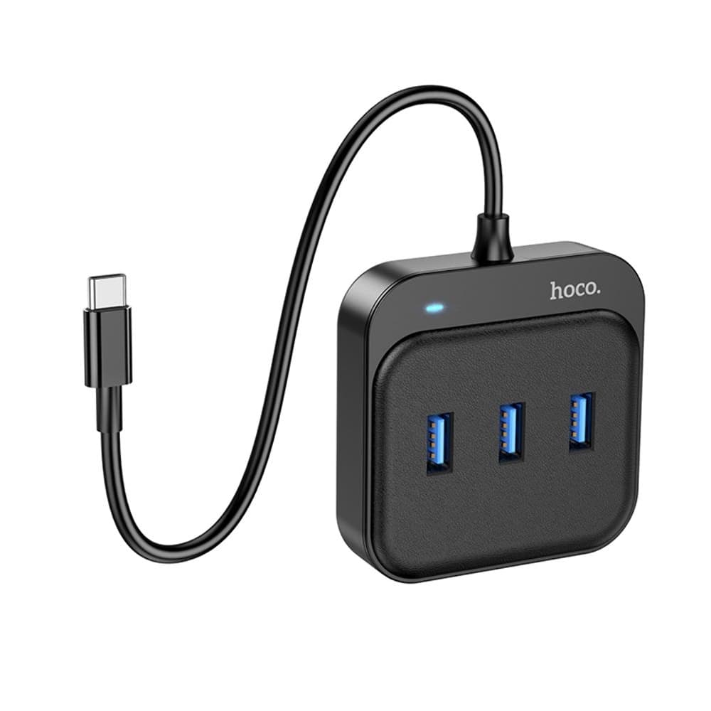 ������������� ��� Hoco HB31, 4 � 1, Type-C �� 4 USB 3.0 (F), 20 ��