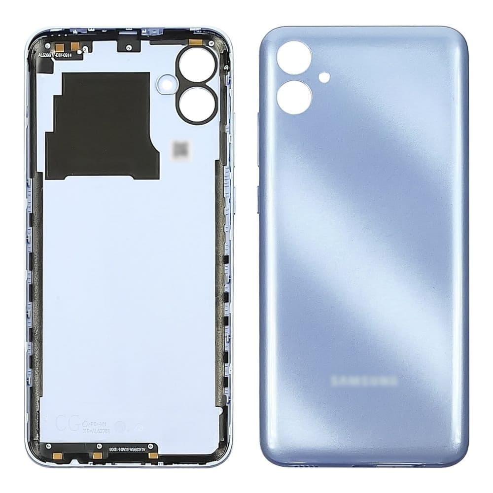 Задня кришка Samsung SM-A042 Galaxy A04e, блакитна, Light Blue, Original (PRC) | корпус, задняя панель аккумулятора, АКБ, батареи
