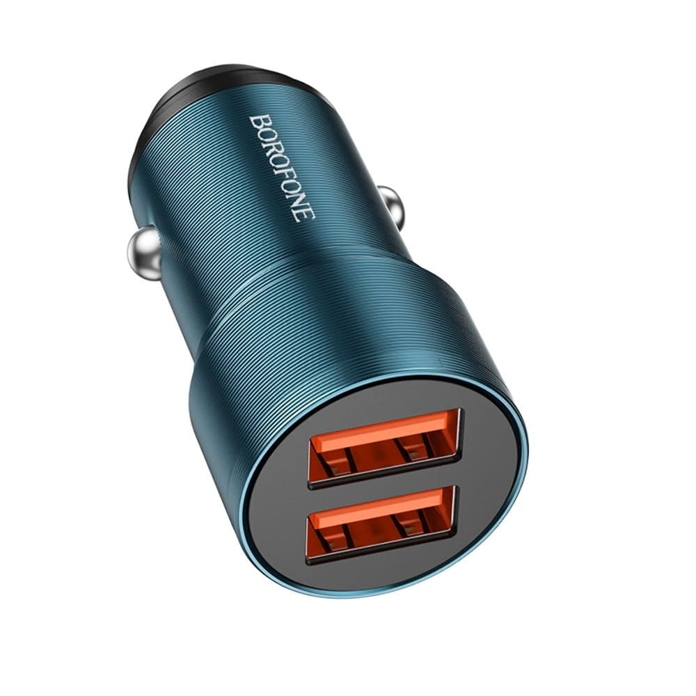 ������������� �������� ������� Borofone BZ19, 2 USB, 2.4 �, Quick Charge 3.0, ����� | �������, �������� ����������